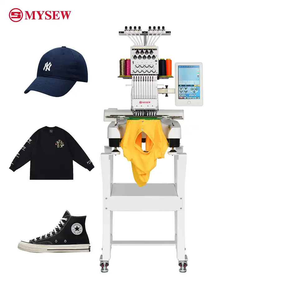 Embroidery Machine Computerized - MFS800（範囲：36×20cm）自動単頭工業用9マルチコンピュータ化カスタム高品質刺繍機価格