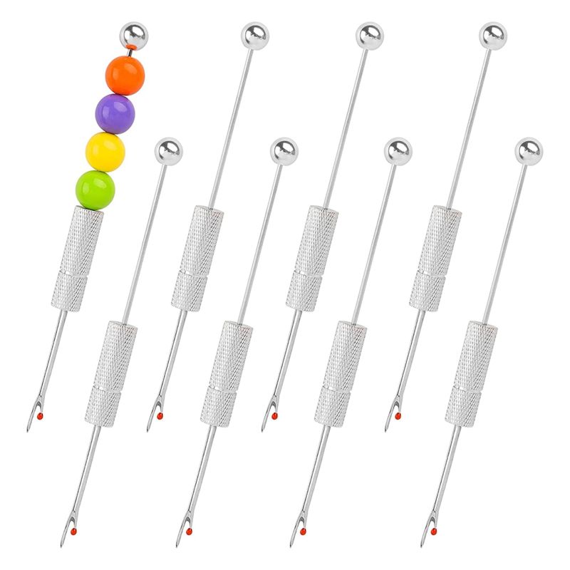 Embroidery Removal Tool - ABRE-8パック ビーズ用糸切り器 シームリッパー 裁縫用金属刺繍除去ツール ビーズタグ除去ツール 衣類DIY用