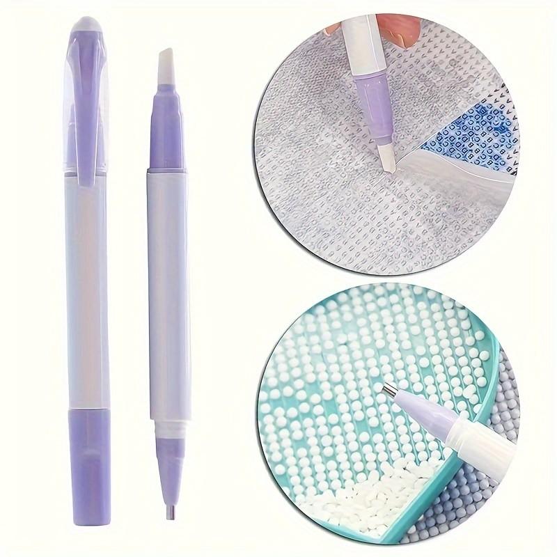 Embroidery Removal Tool - ダイヤモンドペインティングフィルム除去ツール、ダイヤモンド刺繍防塵フィルムプロテクター、セラミックペーパーカッター - 両用、DIYドットペンマルチツール