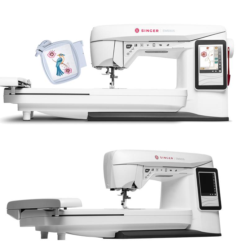 Embroidery Machine Computerized - シンガーEM9305高速800回転/分自動シングルプロフェッショナル1ヘッドTシャツコンピュータ化家庭用小型刺繍ミシン