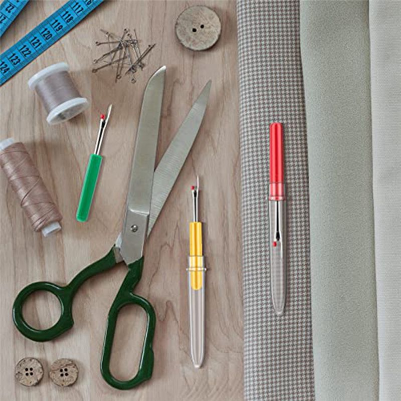 Embroidery Removal Tool - A013 120個入り カラフルな縫い目切り器 大量縫い目切り器 裁縫道具 刺繍除去ツール