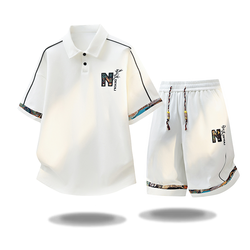 新しい夏のファッショントレンディなアウトドアスポーツ半袖Tシ - Embroidery Letter のレビューと価格