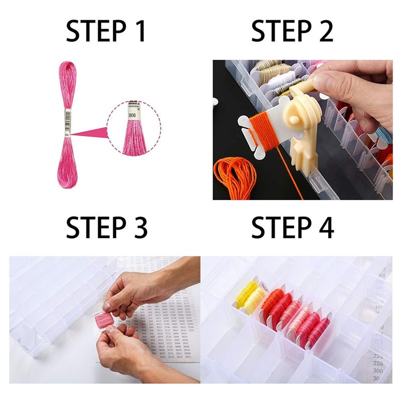 PORK-Floss オーガナイザーボックス（刺繍ツール付き - Embroidery Removal Tool のレビューと価格
