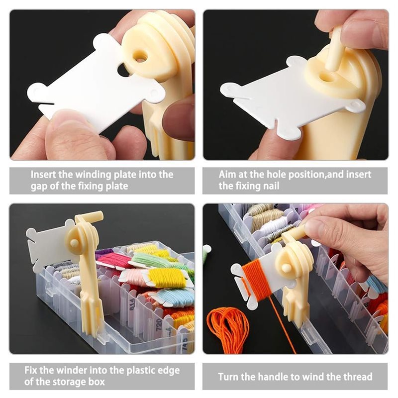 PORK-Floss オーガナイザーボックス（刺繍ツール付き - Embroidery Removal Tool のレビューと価格