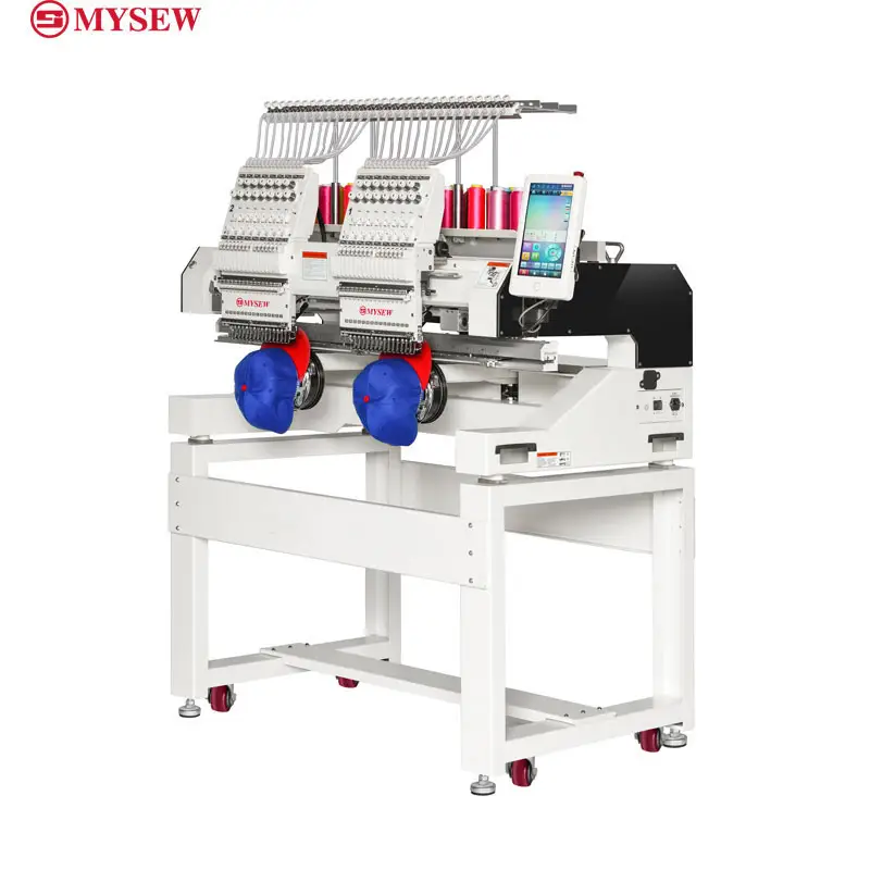 MYSEW MBC-1202/1502 2ヘッド12/15針 - Embroidery Machine Computerized のレビューと価格