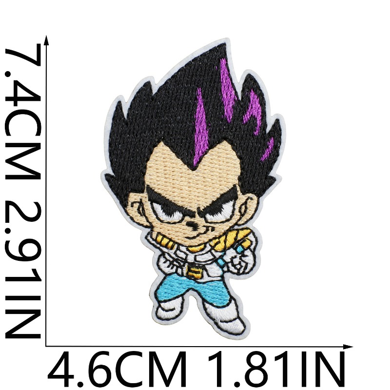 ドラゴンボール 日本アニメキャラクター 刺繍入り布パッチ フ - Embroidery Patches のレビューと価格
