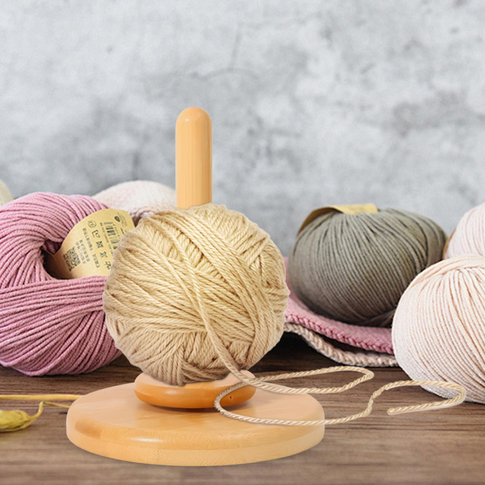 糸ホルダー 編み物糸ワインダー 360度回転式ワインダー 手 - Embroidery Yarn のレビューと価格