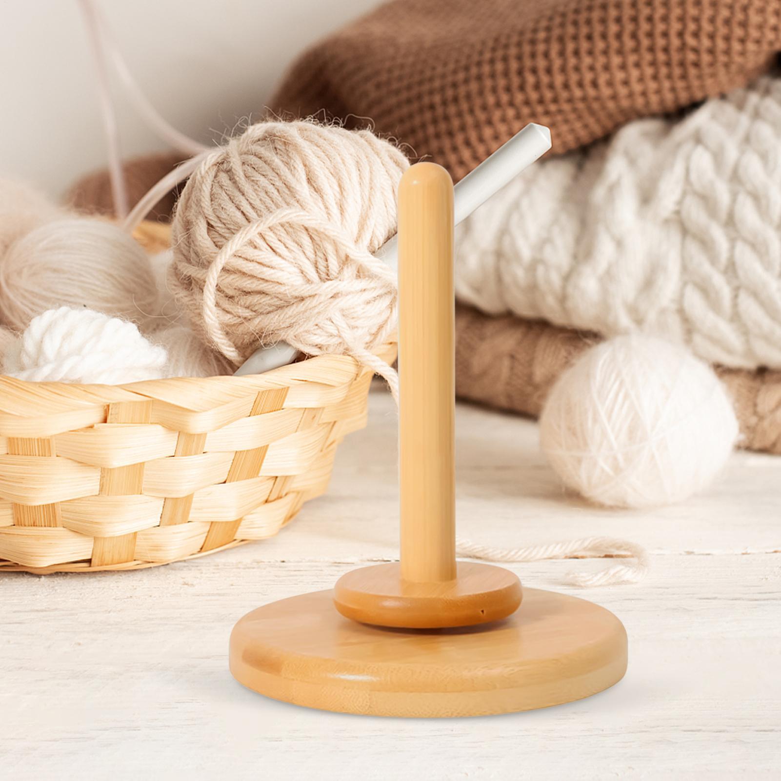糸ホルダー 編み物糸ワインダー 360度回転式ワインダー 手 - Embroidery Yarn のレビューと価格