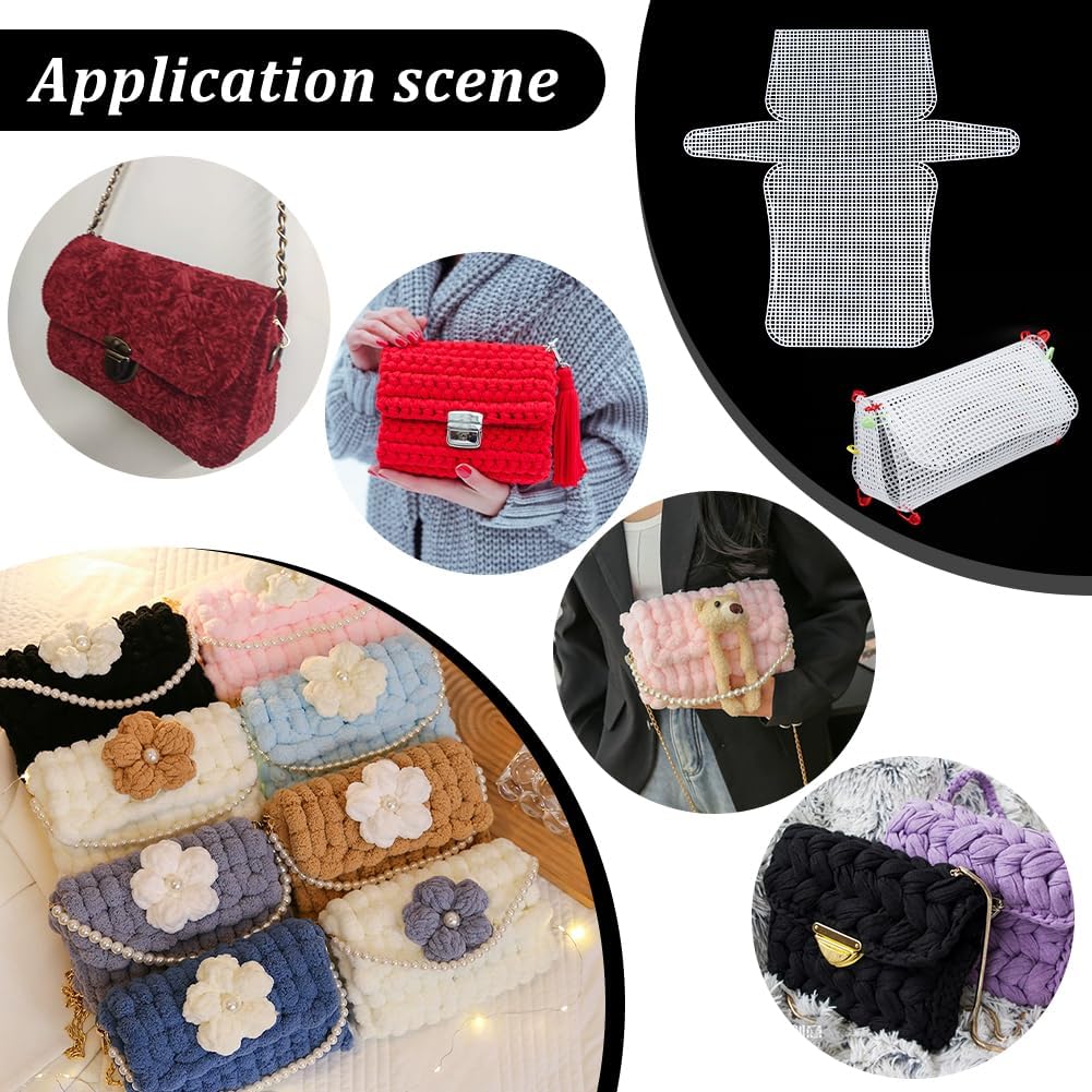 1-4枚のプラスチックメッシュキャンバスシート、刺繍用、透明 - Embroidery Ideas のレビューと価格