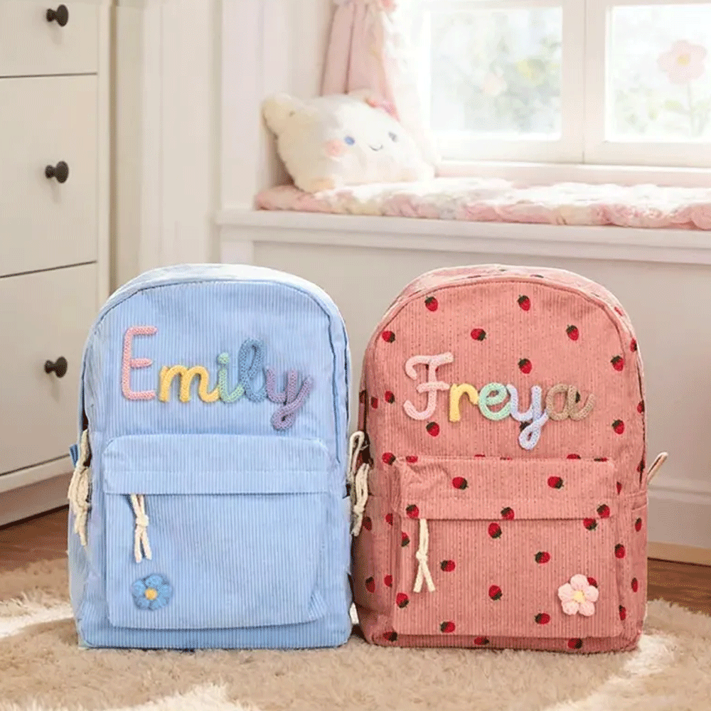 [カスタム] 名前入りパーソナライズされた新学期用バックパッ - Embroidery Name のレビューと価格