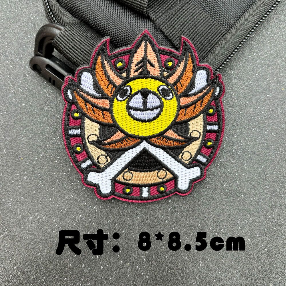 ワンピース 刺繍フックループパッチ ルフィ チョッパー ゾロ - Embroidery Patches のレビューと価格