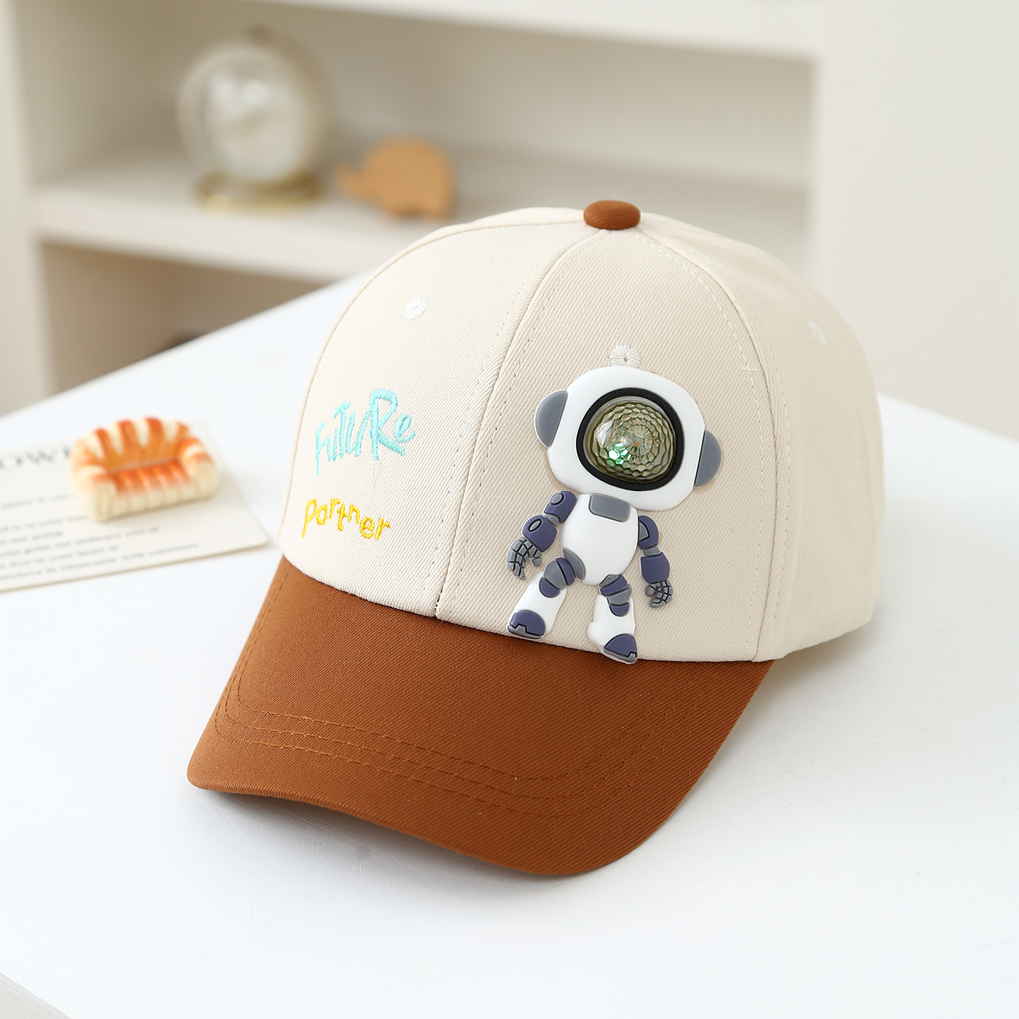子供用ソフトラバーロボット人形「未来のパートナー」カラフルな - Embroidery Letter のレビューと価格