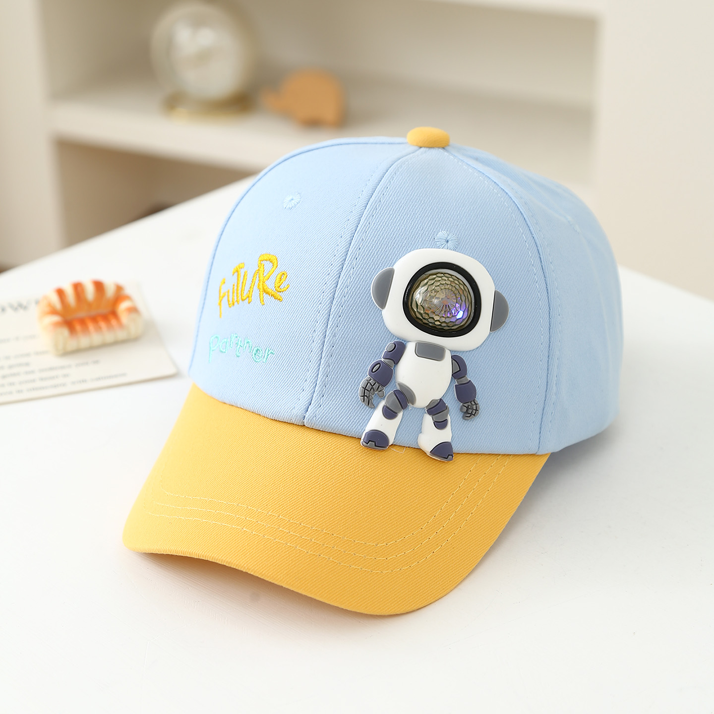子供用ソフトラバーロボット人形「未来のパートナー」カラフルな - Embroidery Letter のレビューと価格