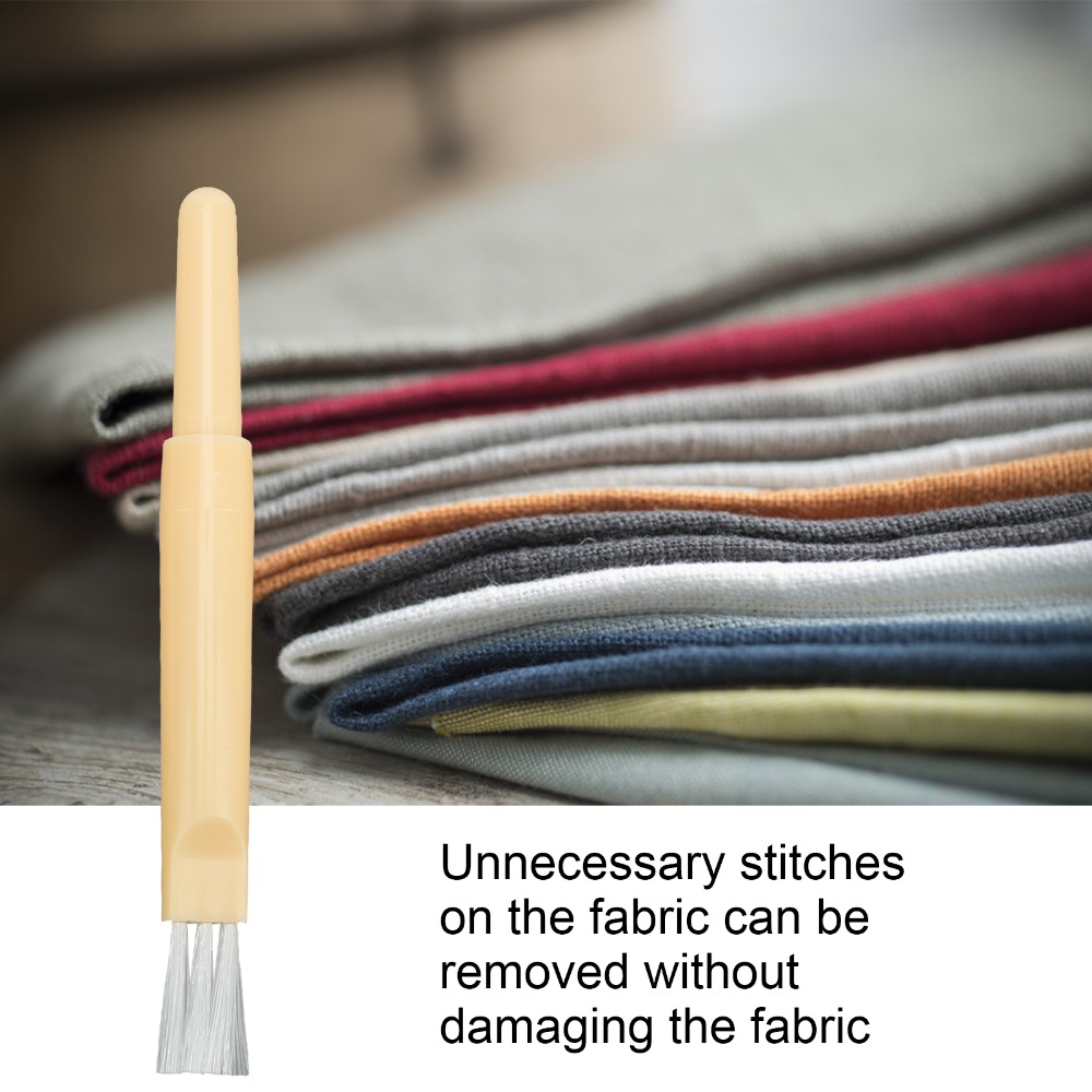 4個入り 耐久性のあるプラスチック製ステッチリムーバーブラシ - Embroidery Removal Tool のレビューと価格