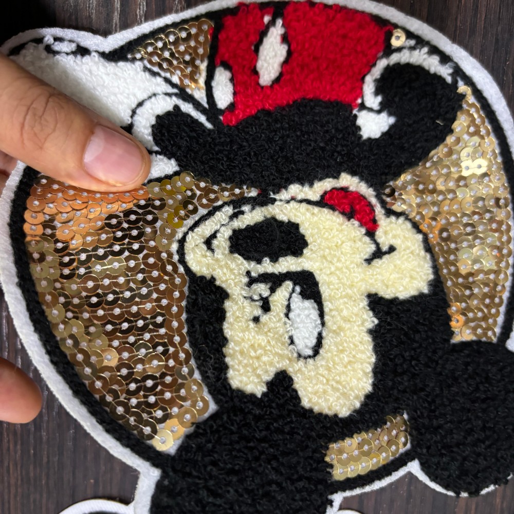 ベビービブDIY刺繍生地ステッカー かわいいアニメステッカー - Embroidery Patches のレビューと価格