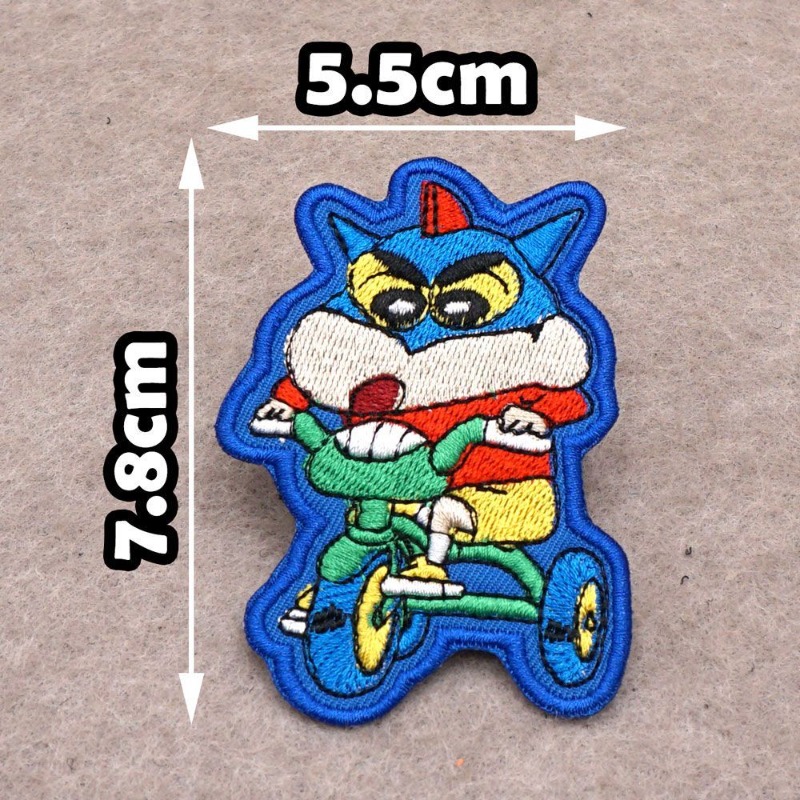クレヨンしんちゃん野原信介二次元かわいいアニメーション周辺機 - Embroidery Patches のレビューと価格