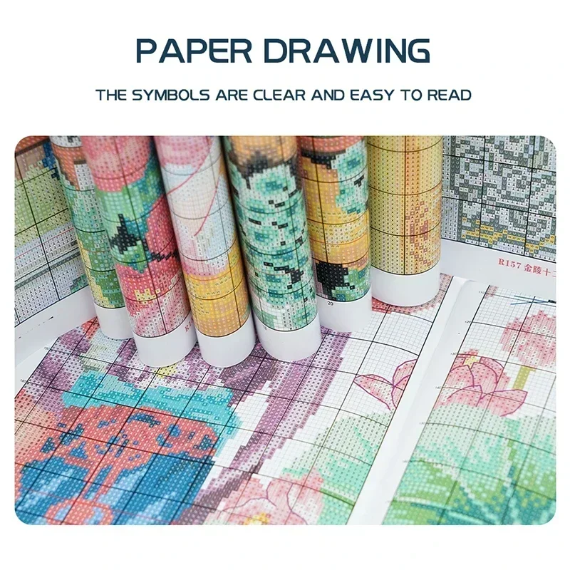 ウサギのキッチン漫画動物パターンクロスステッチキット、キャン - Embroidery Kitchen のレビューと価格