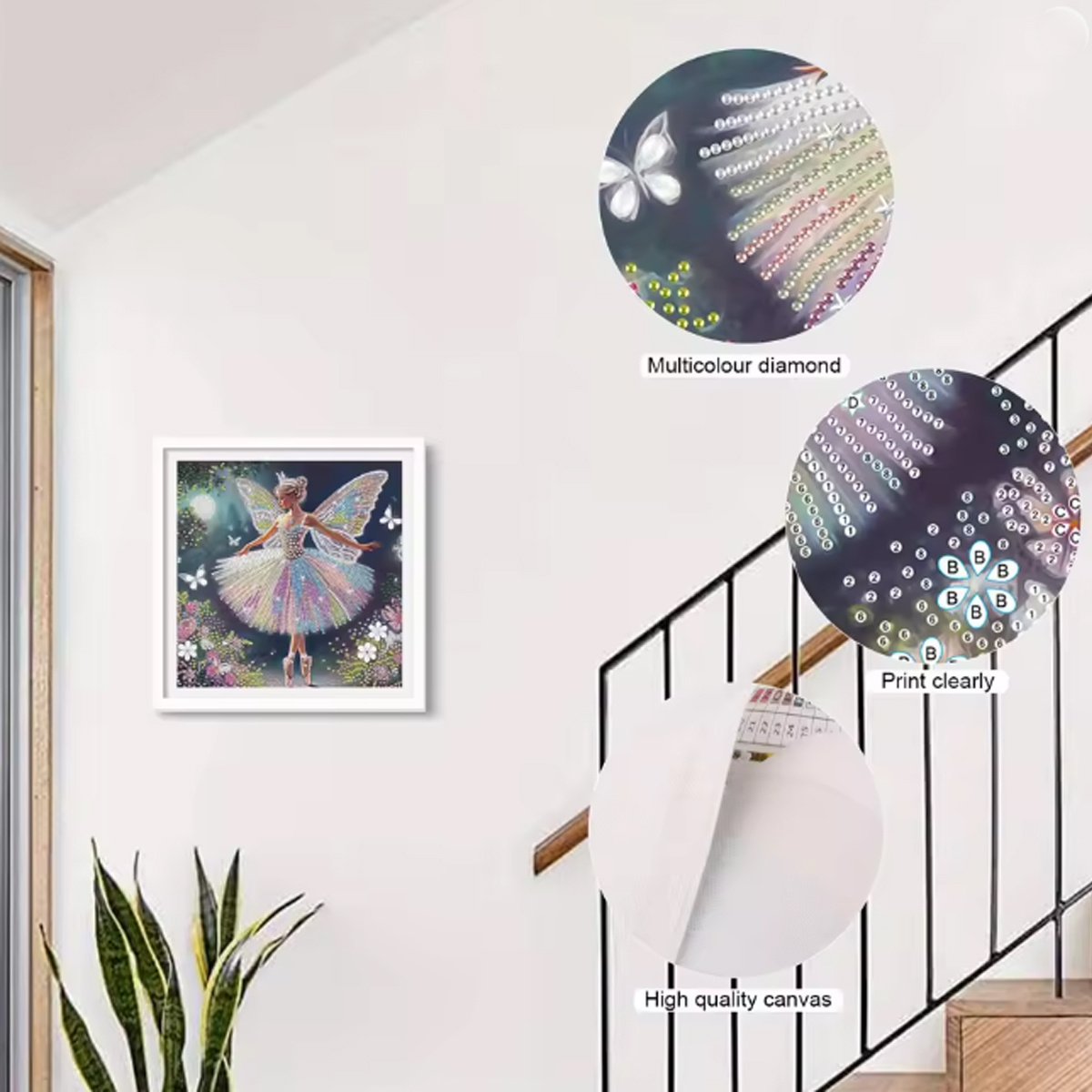 蝶の妖精パターンシリーズ特殊形状とクリスタルダイヤモンド部分 - Embroidery Ideas のレビューと価格