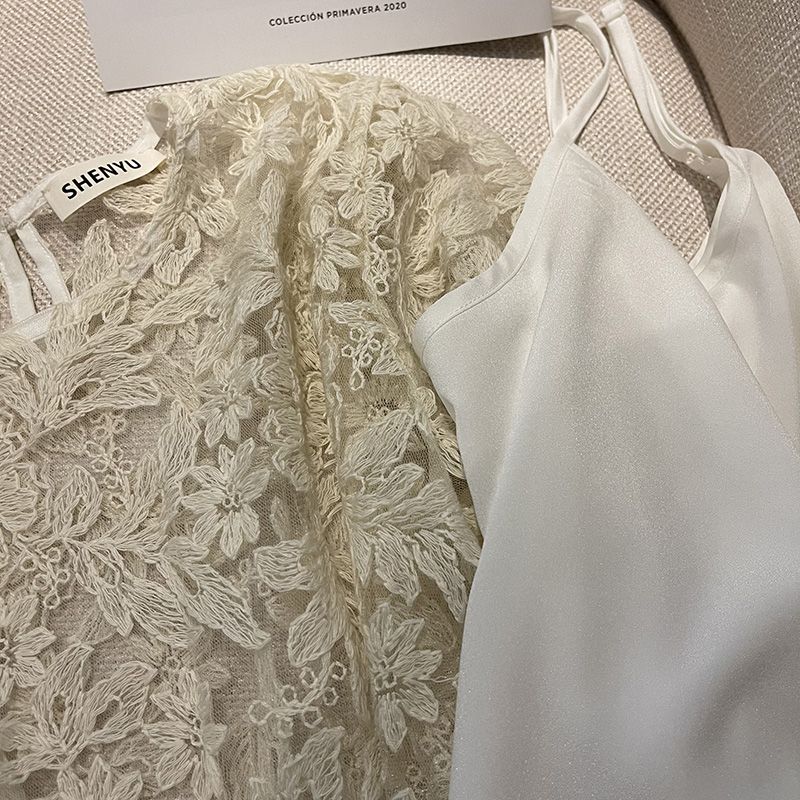 MEXZT エレガントなシアーホワイトシャツ女性のファッショ - Embroidery Blouse のレビューと価格