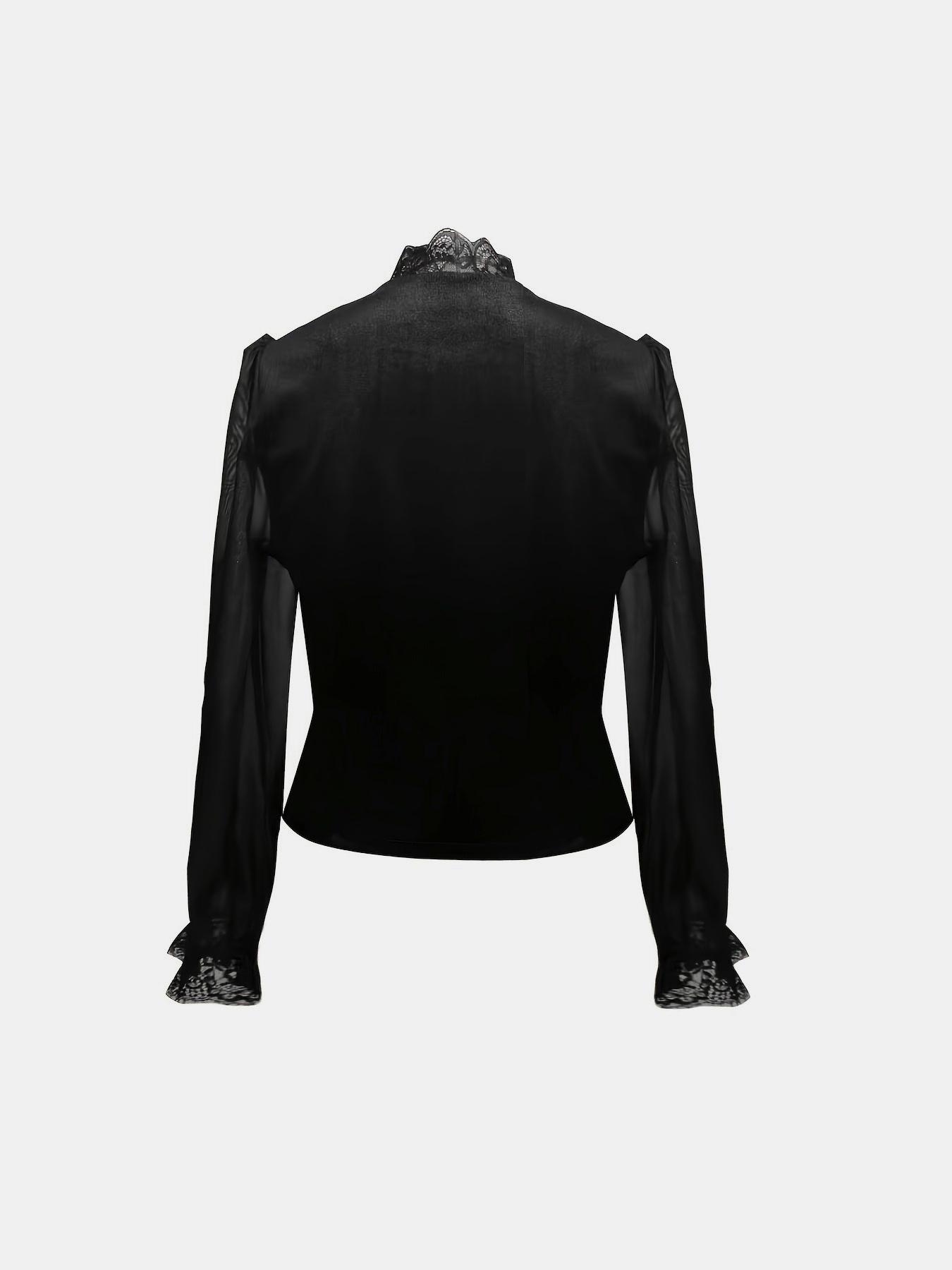 レディース無地レーストリムフィットシャツトップ、ボタン付きプ - Embroidery Online のレビューと価格