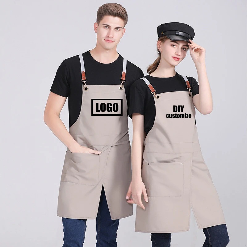 カスタム刺繍印刷ロゴ男性女性キッチンシェフベーキングポケット - Embroidery Kitchen のレビューと価格