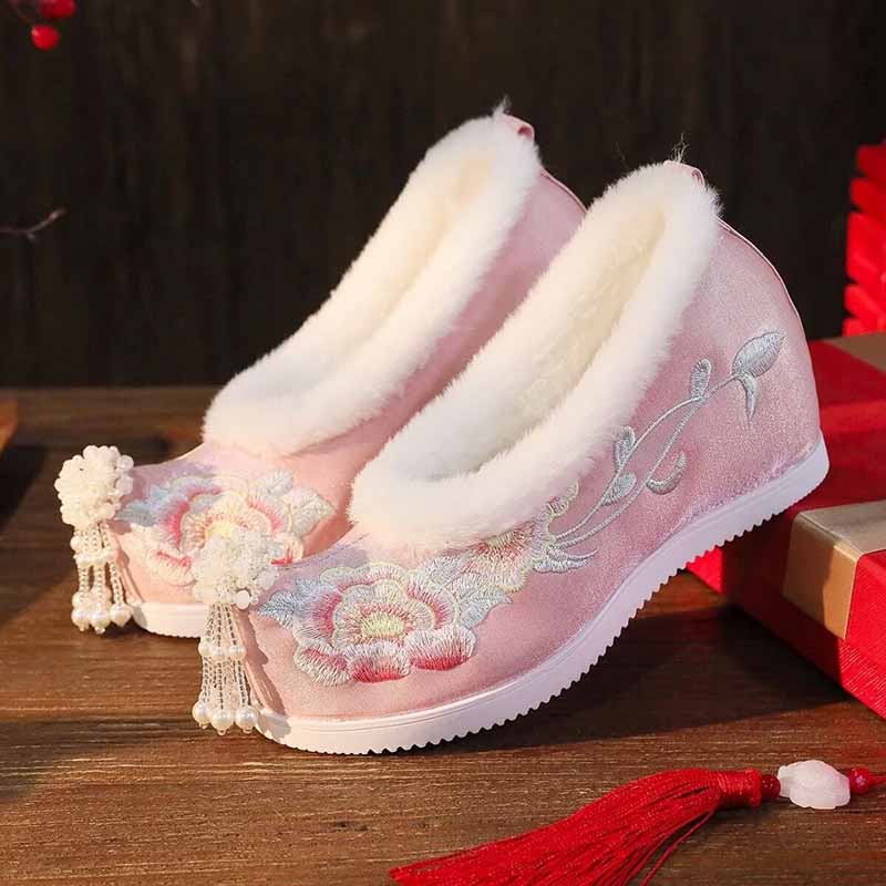 レディースプラスサイズ41 #   漢服刺繍靴中国北京布靴伝 - Embroidery Cloth のレビューと価格