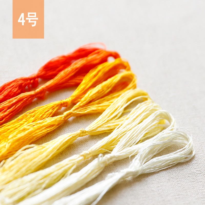 20m蘇州刺繍シルク糸8色各色DIY共通色手動枝縫いツールア - Embroidery Yarn のレビューと価格