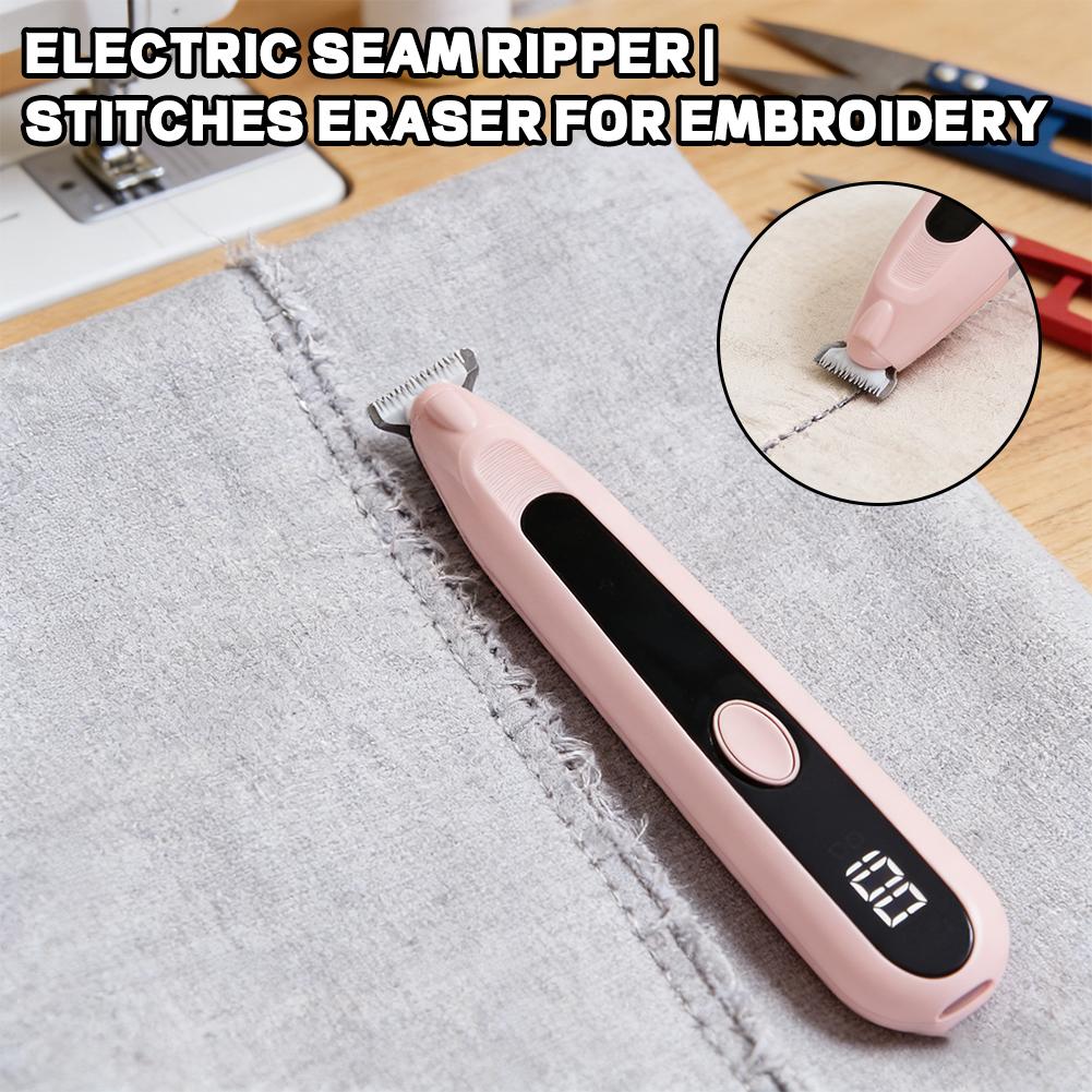 プロ仕様の電動シームリッパー、刺繍ステッチ消しゴム＆糸取りツ - Embroidery Removal Tool のレビューと価格