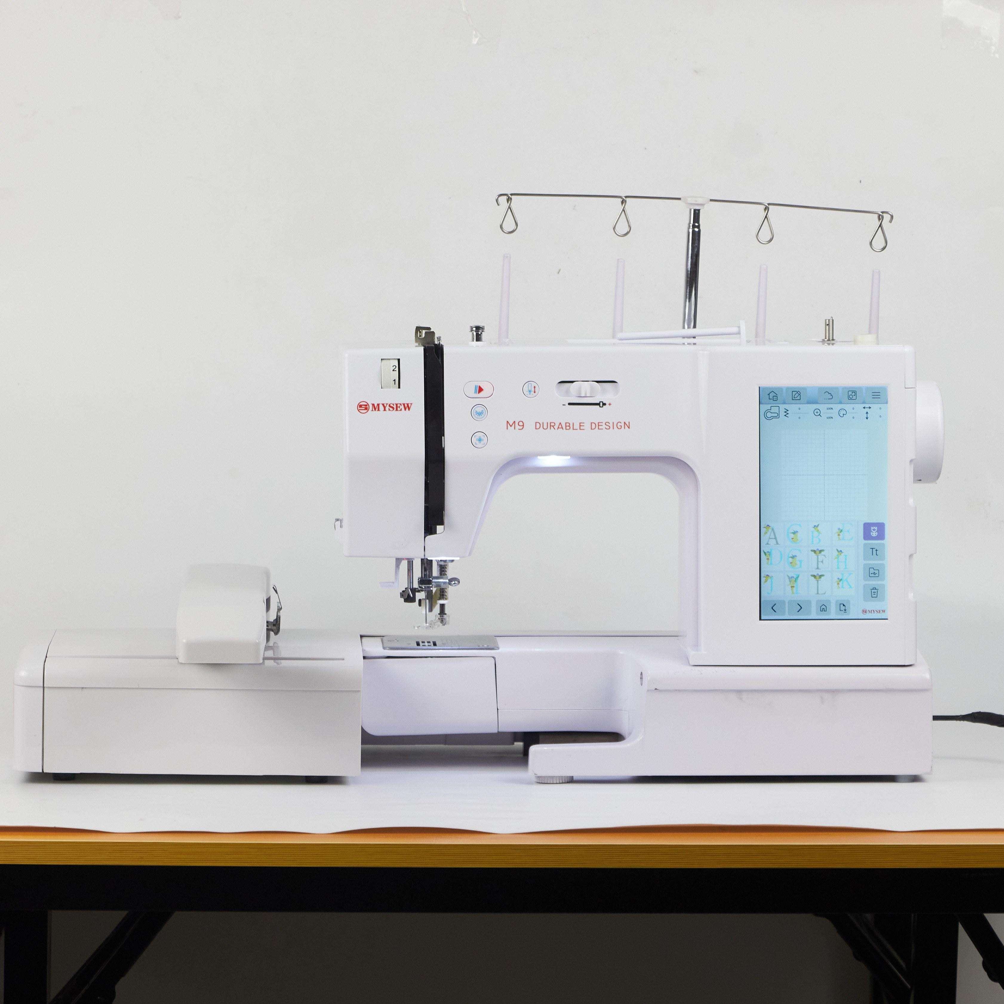 MYSEW M9カスタマイズ可能な高速家庭用キャップコンピュ - Embroidery Machine Computerized のレビューと価格