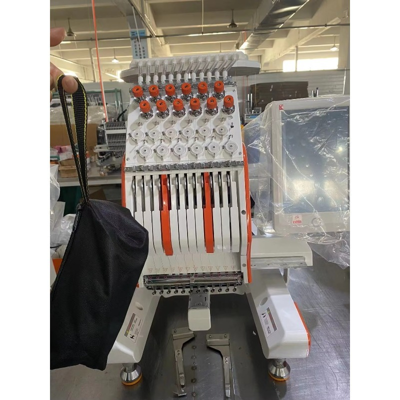 高速コンピュータ刺繍機 1ヘッド刺繍ミシン マルチヘッド刺繍 - Embroidery Machine Computerized のレビューと価格