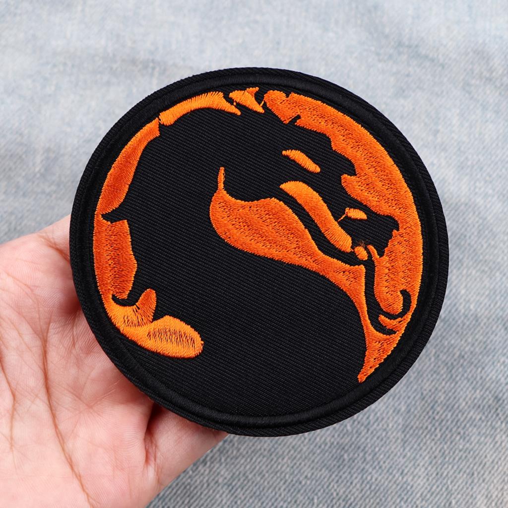 ストリートゲーム漫画パッチドラゴ​​ン刺繍衣料用パッチ DI - Embroidery Converse のレビューと価格