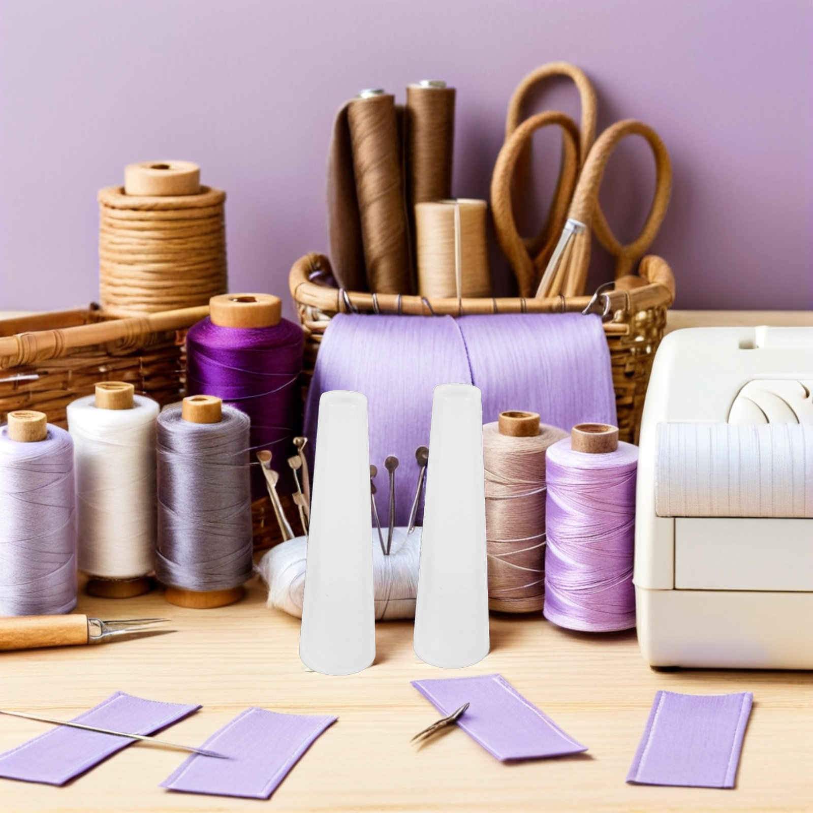 12個入りヤーンコーンワインダー プラスチック製円錐形チュー - Embroidery Yarn のレビューと価格