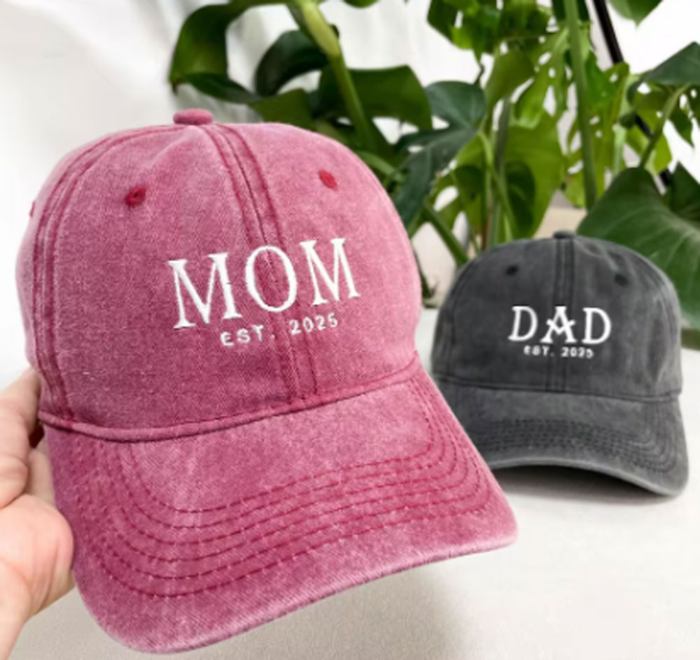 パーソナライズされた文字刺繍野球帽父の日ギフトユニークなロゴ - Embroidery Letter のレビューと価格