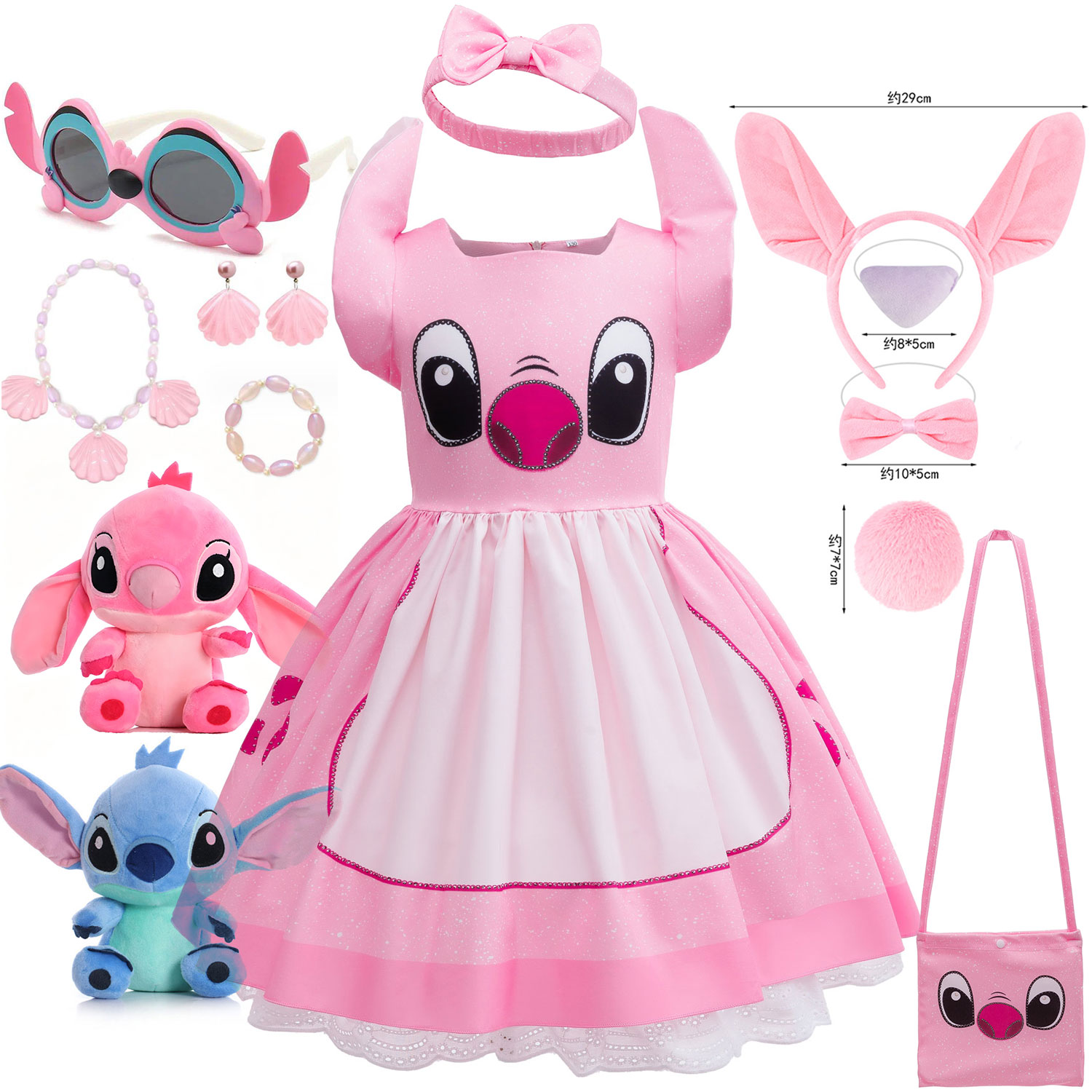 ディズニー映画リロとスティッチ コスプレ衣装 女の子用 ステ - Embroidery Online のレビューと価格